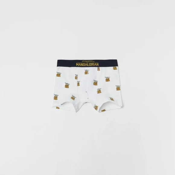 NWT. Zara Kids Pack of two boxers the MANDALORIAN © DISNEY. Size 5-6. - Picture 4 of 5